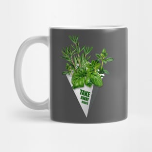 Take Away Herbs Mug